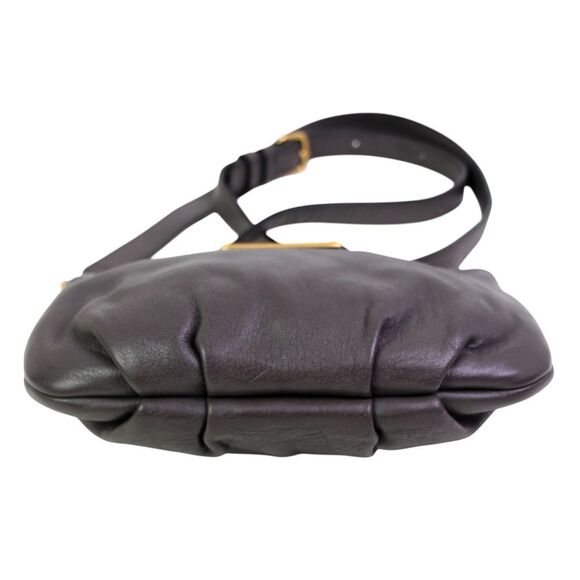 Marc by Marc Jacobs TAUPE BROWN REAL LEATHER X-BODY SHOULDER BAG CLUTCH PURSE - Picture 8 of 16